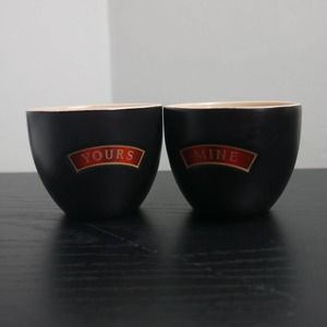 Set of 2 Baileys Irish Cream Yours and Mine Cups